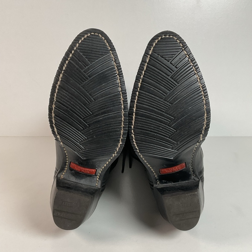 Lady Harley Davidson Motorcycle Boots | Tall | USA Made | Black | Women’s 7 M - Picture 2 of 16